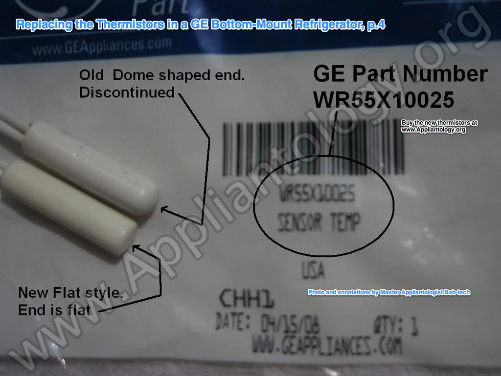 Ge Refrigerator Thermistor Chart