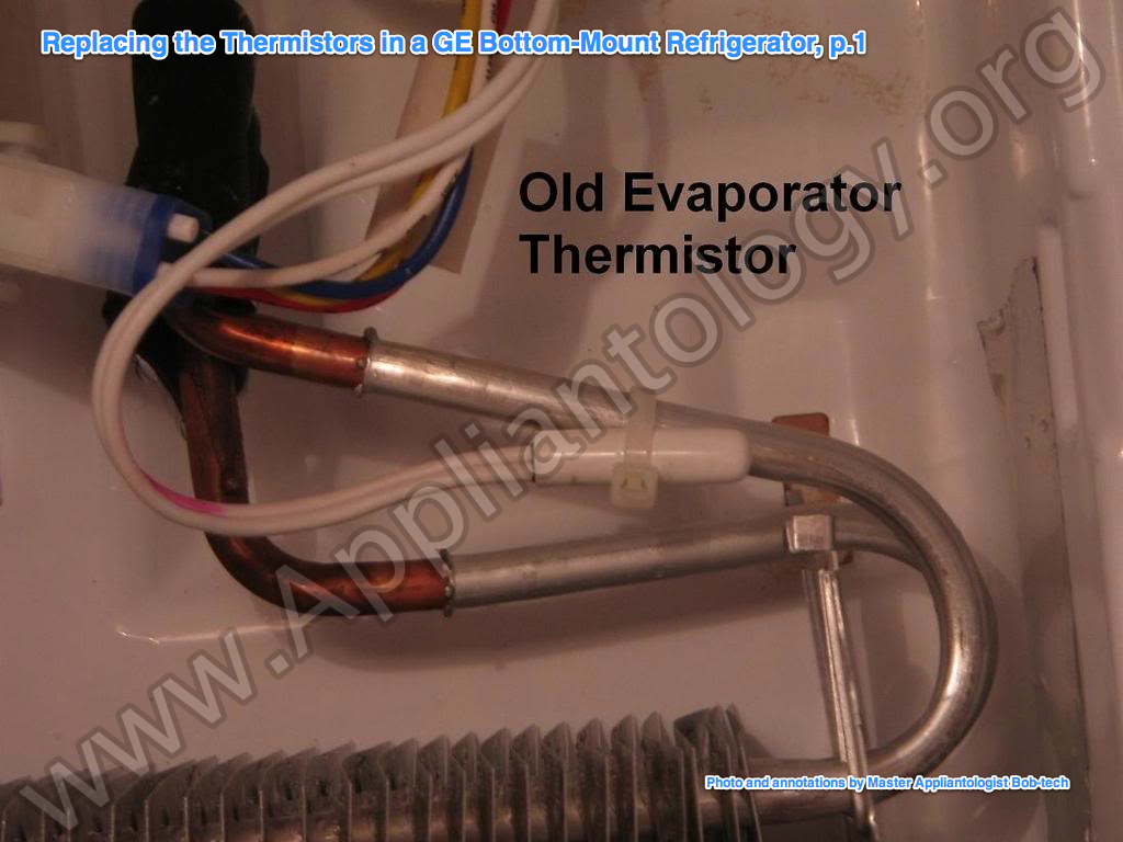 Replacing the Thermistors in a GE Bottom-Mount Refrigerator