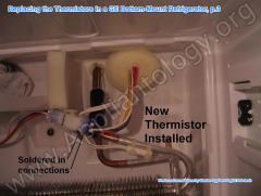 Replacing The Thermistors In A GE Bottom Mount Refrigerator, P.3