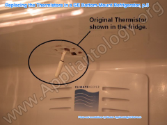 Replacing The Thermistors In A GE Bottom Mount Refrigerator, P.5