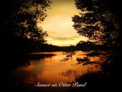 Sunset on Otter Pond