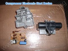 Compressor Electronic Start Device -  Disassembled
