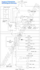 Frigidaire FRS6HR5JSB1 SxS Refrigerator Schematic