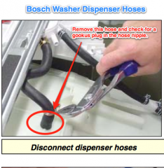 Bosch Washer Dispenser Hoses