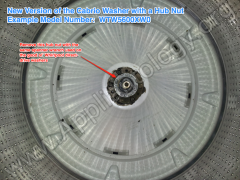 New Version Of The Cabrio Washer with A Hub Nut