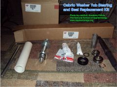 Cabrio Washer Tub Bearing And Seal Replacement Kit