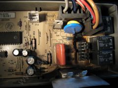Another View of the Board where the Wire Harness Connector Attached - Kitchenaid Dishwasher Control Board