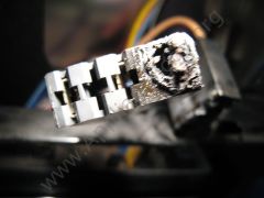 Burned Wire Harness Connector - Kitchenaid Dishwasher Control Board