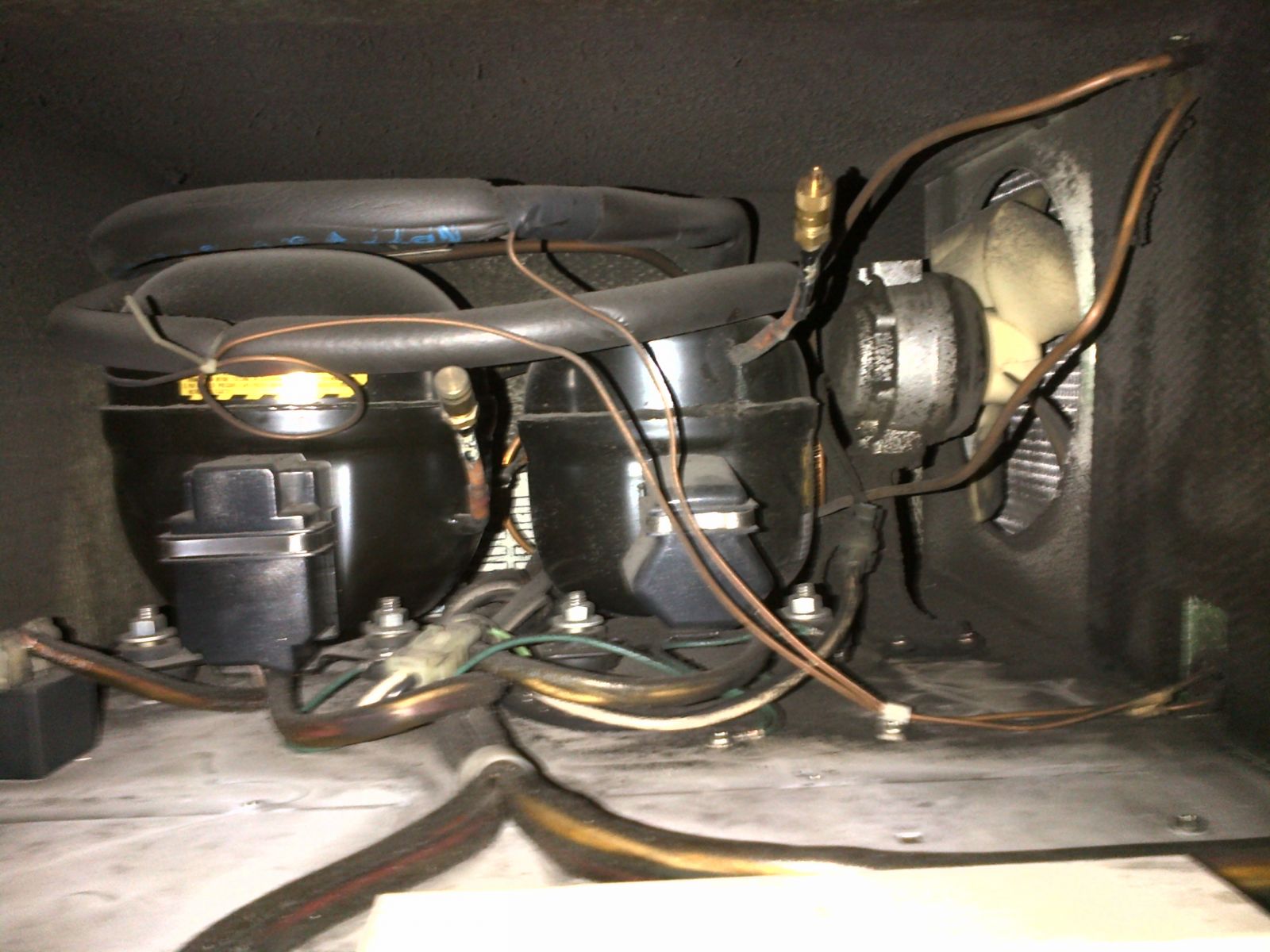 Sub Zero 511 Condenser Fan Replacement