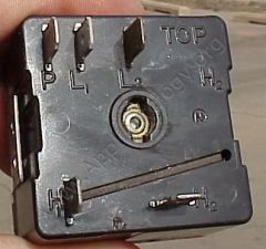 Infinite Switch for a Typical Electric Stove Burner Element