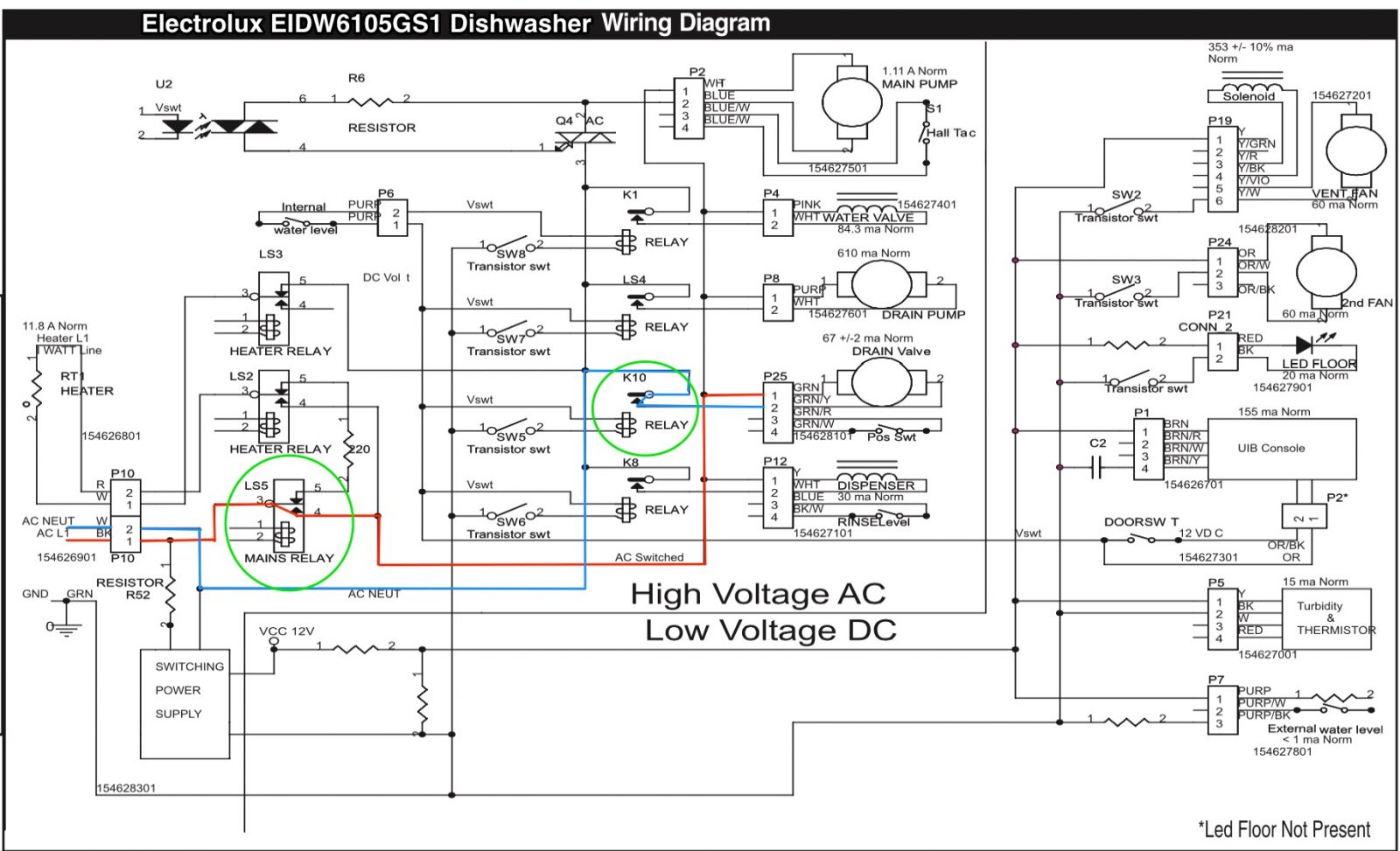 Bosch Dishwasher Wiring Diagram