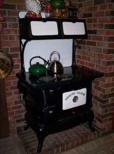 Country Charm cast iron range m#379158....vintage... - DIY Appliance