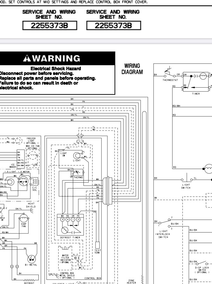 Tech sheet and manual request (whirlpool ED5NHGXMQ00) - Appliance