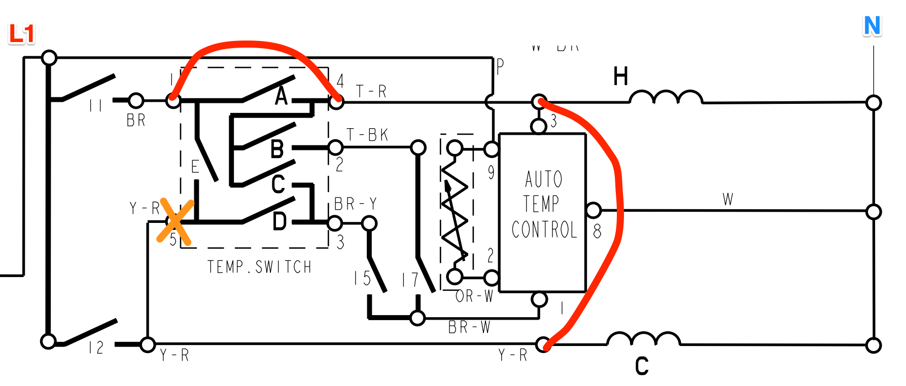 Bypassing the Auto Temp Control on a Whirlpool Washer