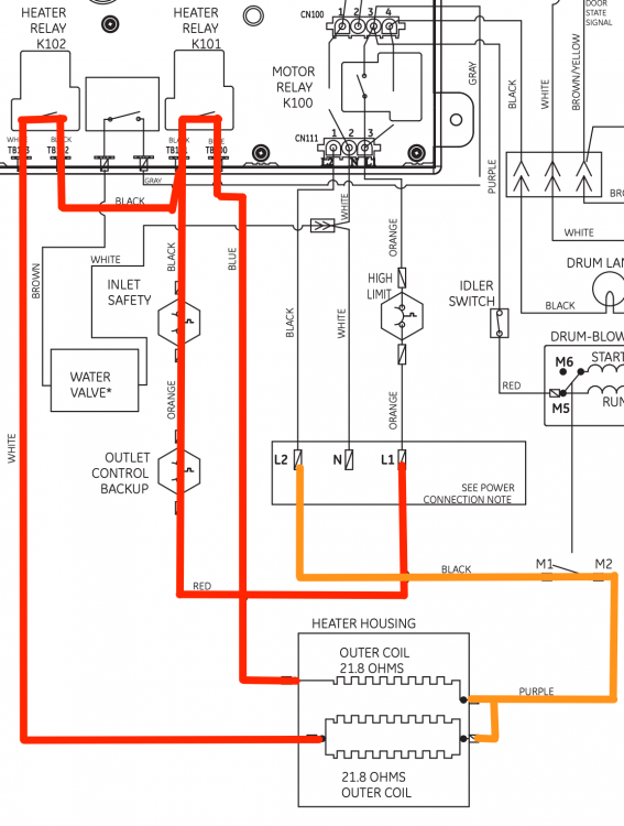 Electric furnace element does not get 240v