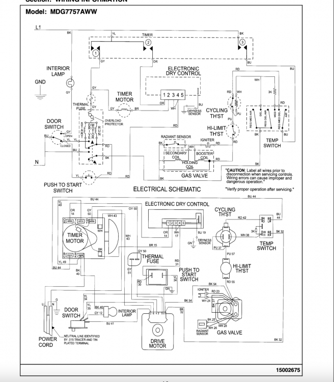 Maytag Dryer Mdg7757aww Service Manual - Appliance Service Manual 