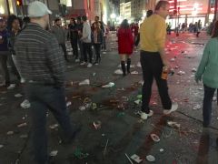 The Streets of New Orleans after the Parade